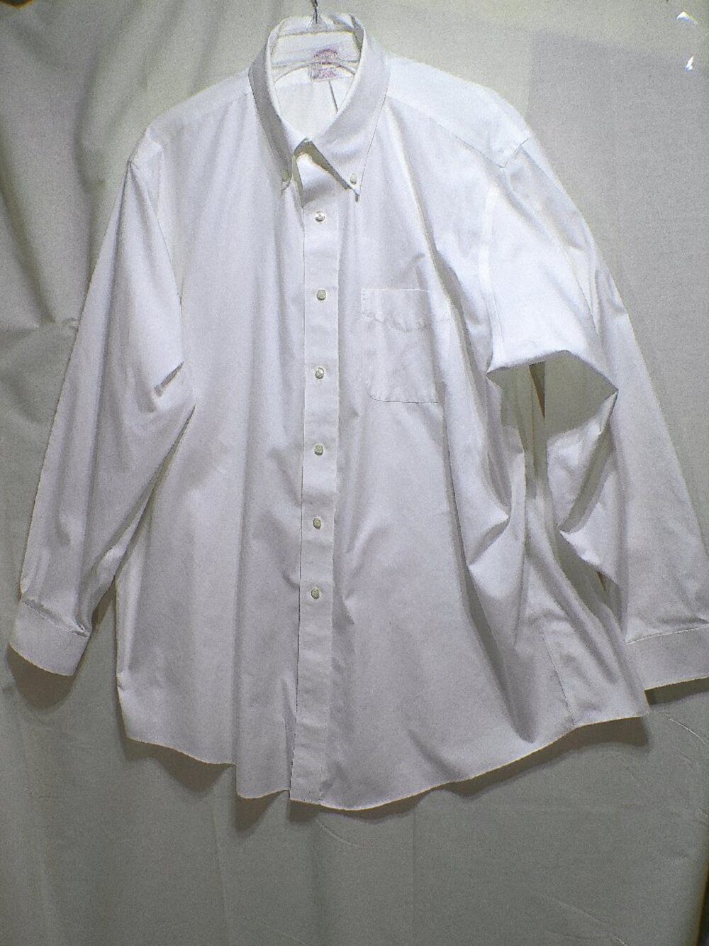 Brooks Brothers White Shirt Business Men's Formal 18-35